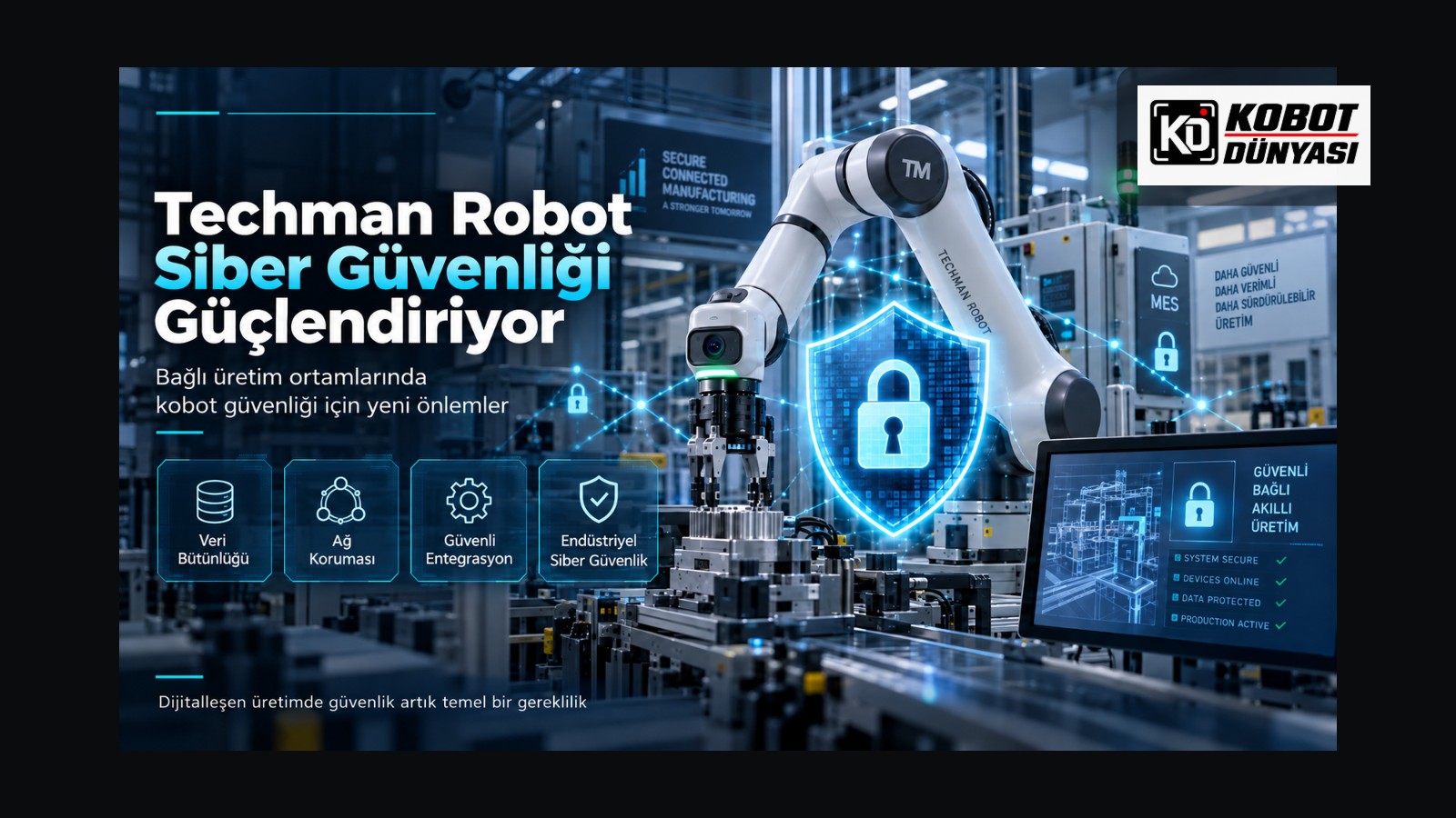 Techman Robot, Kobotlar İçin Siber Güvenlik Önlemlerini Güçlendiriyor